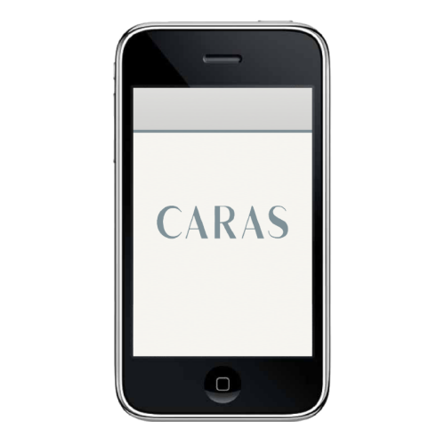 iPhone app “Caras”