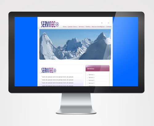 Website “Servitec”