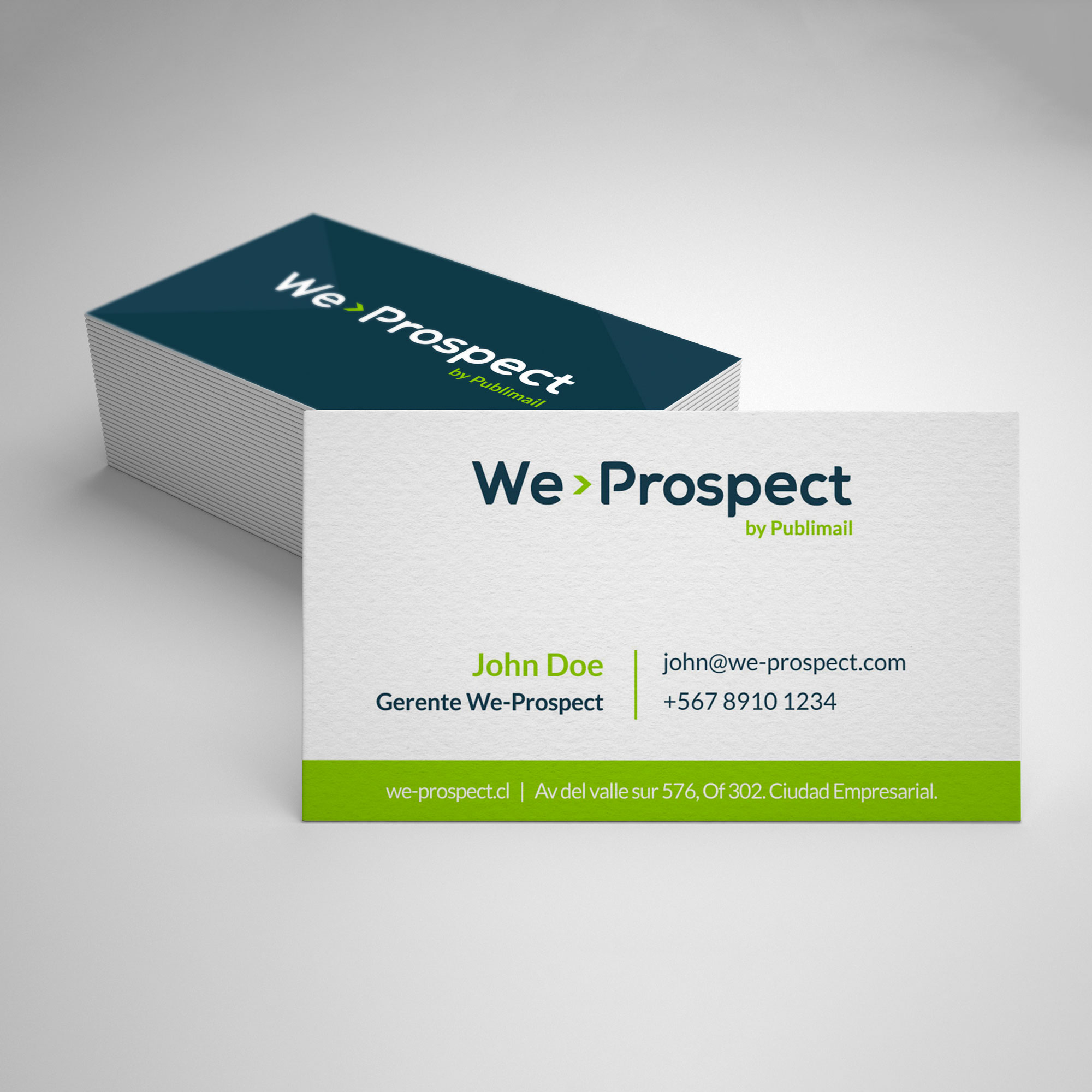 Business Cards “We-Prospect”