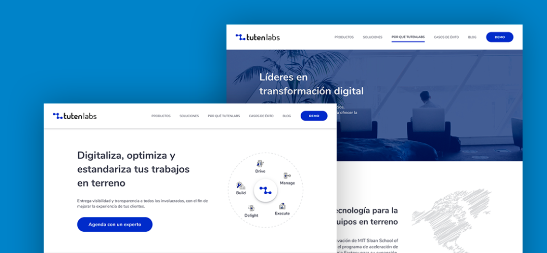 Tutenlabs Web design