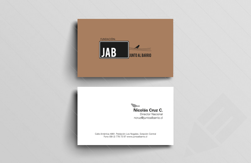 Business cards “JAB”