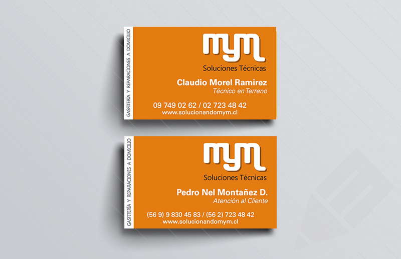 Business cards “MyM”