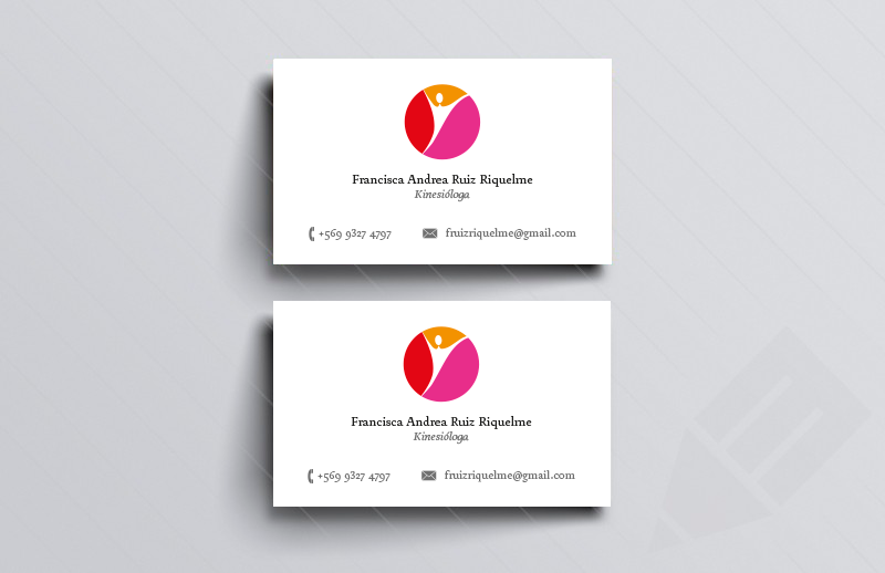 Business cards “Francisca Ruiz”