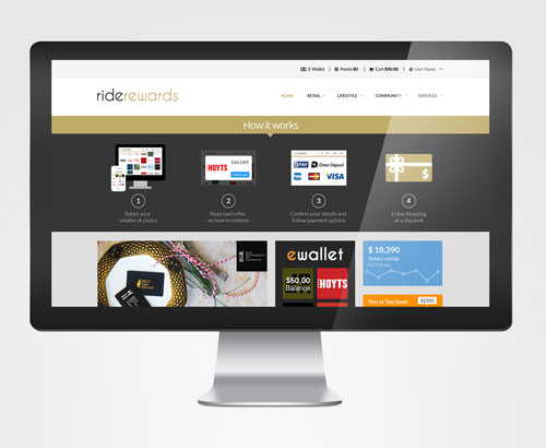 Website “Rewards”